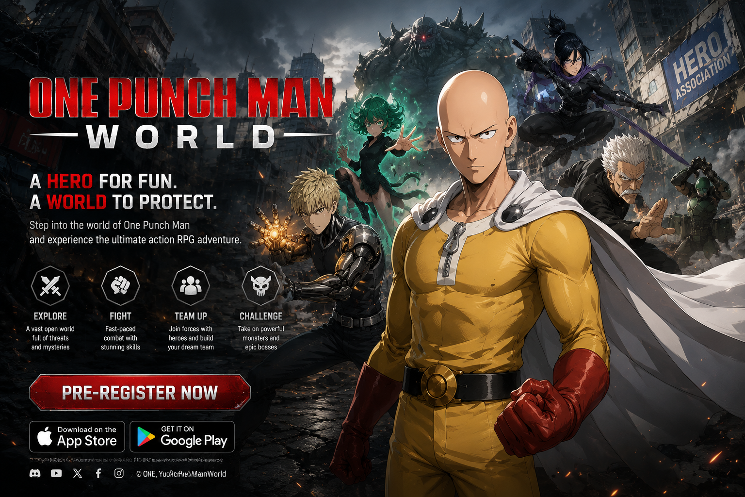One Punch Man World